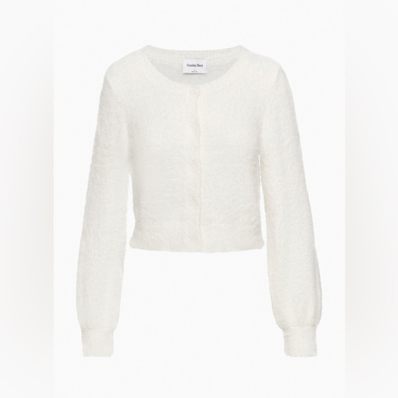 Aritzia Sweaters - Aritzia’s Sunday Best “Carmen” Cream Cardigan